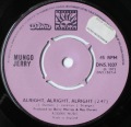Mungoo Jerry-Alright, Alright, Alright / Little Miss Hipshake
