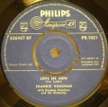 Frankie Vaughan-I  Was A Fool / Love Me Now
