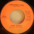 Tony Booth-Lonesome 7-7203 / Congratulations, You're Absolutely Right