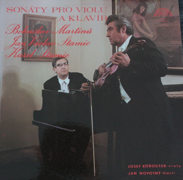Bohuslav Martinů / Jan Václav Stamic / Karel Stamic