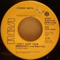 Connie Smith-I Don't Want Your Memories (I Just Want You) / Everybody Loves Somebody