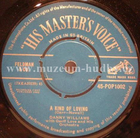 Danny Williams With Geoff Love And His Orchestra