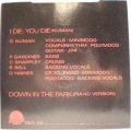 Gary Numan-I Die You Die / Dawn In The Park