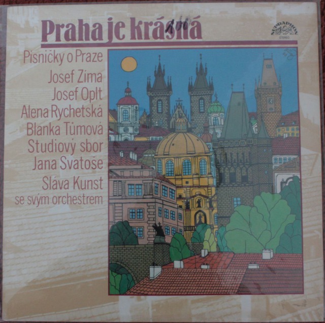 Josef Zíma, Jeosef Oplt, Alena Rychetská, Blanka Tůmová, Sláva Kunst se svým orchestrem