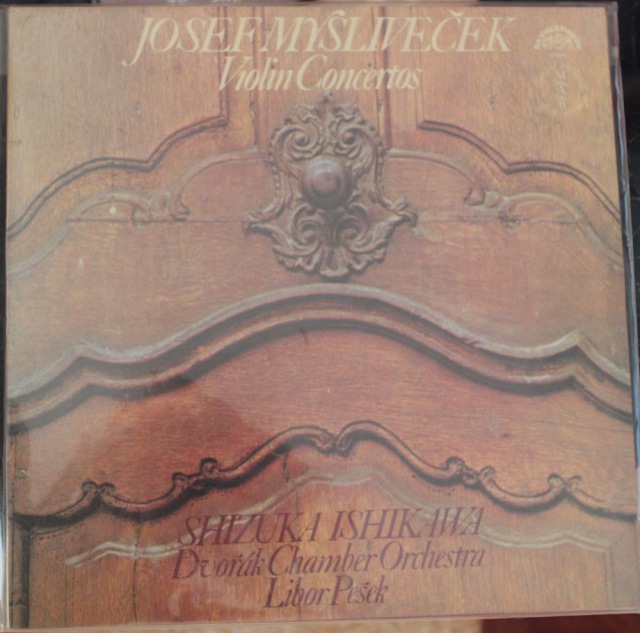 Josef Mysliveček / Shizuka Ishikawa / Dvořák Chamber Orchestra / Libor Pešek