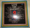 SLAVNE CESKE MALICKOSTI-SMETANA,DVORAK,FIBICH,FOERSTER,NEDBAL,KOVAROVIC,SUK,JANACEK