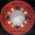 Everly Brothers, The-Cathy's Clown / Always It's You