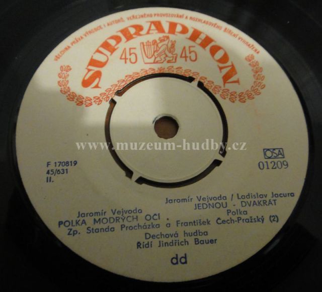 Jindřich Bauer - Standa Prochazka - Frantisek Cech-Prazsky