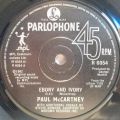 Paul McCartney-Ebony And Ivory / Rainclouds
