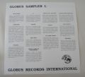 GLOBUS SAMPLER - SANOV - ASSESOR - JIM CERT - JESTE JSME SE NEDOHODLI-PRO POCIT JISTOTY,FRONTALNI PORUCHA,GARAZ,MCH BAND,UZ JSME DOMA,PSI VOJACI,PULNOC