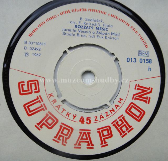 Antonin Hruza,Mirko Foret / Jarmila Vesela a Stepan Matl,Erik Knirsch