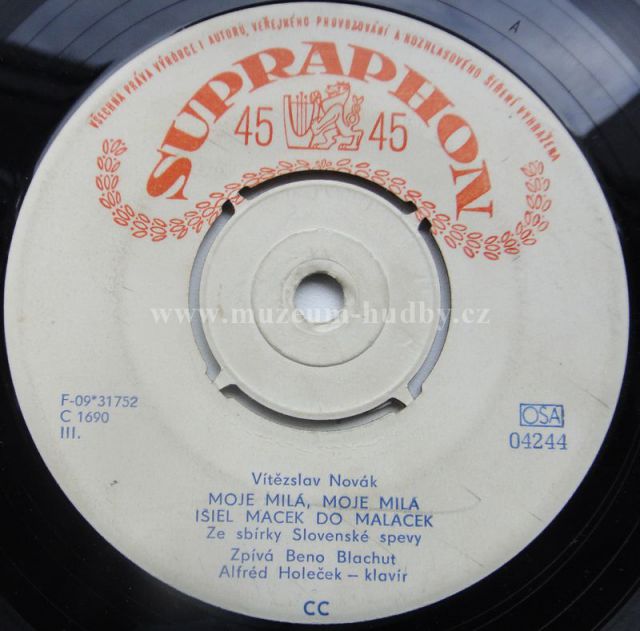 Beno Blachut,Alfred Holecek