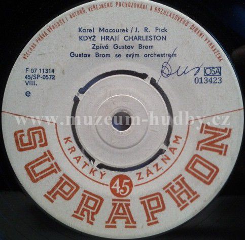 Gustaf Brom / Jarmila Veselá