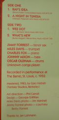 Miles Davis / Jimmy Forrest-Live At The Barrel