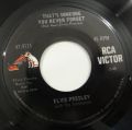 Elvis Presley-Long legged Girl/That's Someone You Never Forget