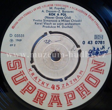 Yvetta Simonová A Milan Chladil