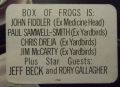 Box of Frogs [JEFF BECK, RORY GALLAGHER]-Box of Frogs