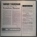 Sarah Vaughan-After Hours At The London House