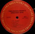 Thelonious Monk-Monk's Greatest Hits