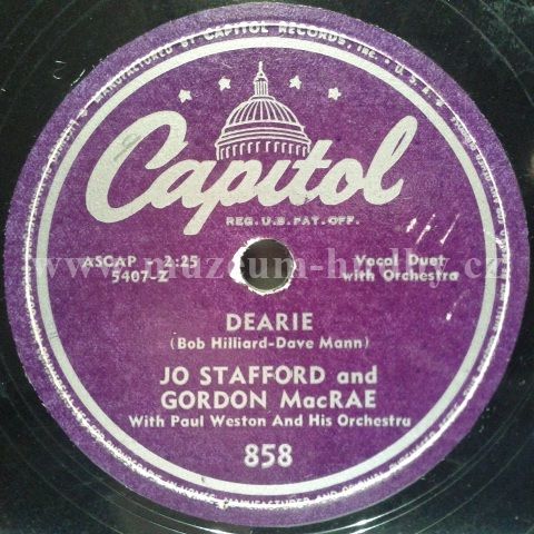 Jo Stafford And Gordon MacRea