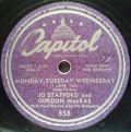Jo Stafford And Gordon MacRea-Dearie / Monday, Tuesday, Wednesday