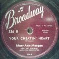 Mary Ann Morgan-Doggie In The Window / Your Cheatin' Heart