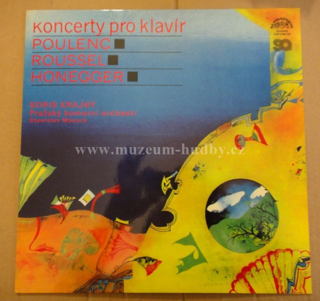 Poulenc,Roussel,Honegger,Boris Krajny