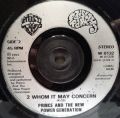 Prince And The New Power Generation-My Name Is Prince / 2 Whom It May Concern