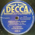 Ray Kinney And His Hawaiians-Pagan Love Song / Sweet Hawaiian Moonlight