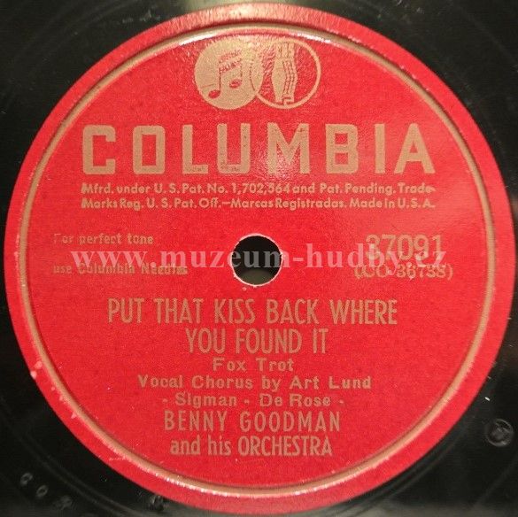 Benny Goodman And His Orchestra