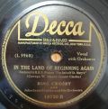 Bing Crosby With  John Scott Trotter And His Orchestra-Aren't You Glad You're You? / In The Land Of Beginning Again