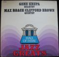 Gene Krupa/Max Roach/Clifford Brown-Hall of Fame/ Jazz Greats
