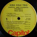 King Cole Trio-Trio Days / Capitol Jazz Clasics vol.8