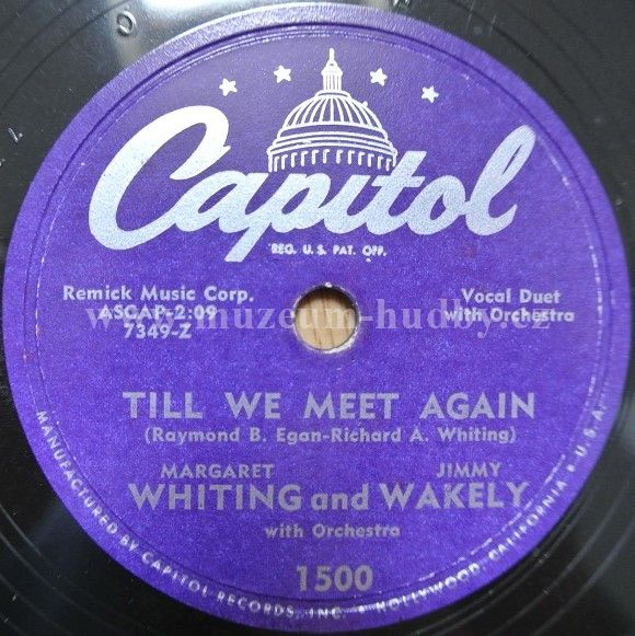 Margaret Whiting And Jimmy Wakely