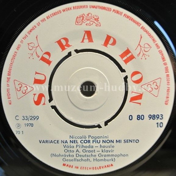 Niccolo Paganini / Bedřich Smetana