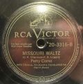 Perry Como-Far Away Places / Missouri Waltz