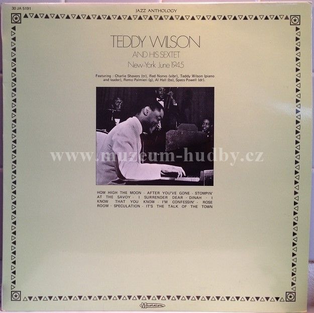 Teddy Wilson And His Sextet