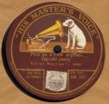 Karel Burian / Shellac / Šelak / 78rpm records-Zdalo se mi,moje mila / Pros jsi k nam neprisel
