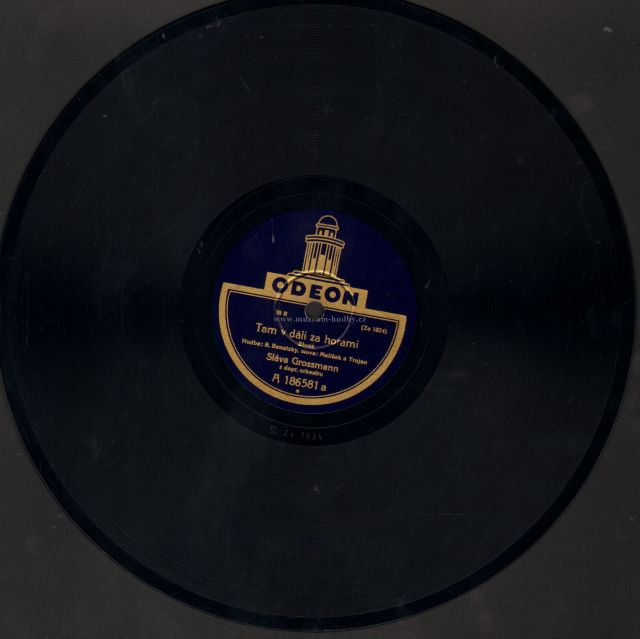 Slava Grossmann / Shellac / Šelak / 78rpm records