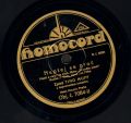 Tino Muff / Shellac / Šelak / 78rpm records-Bud zdrav,ty mily dustojniku muj / Neptej se proc