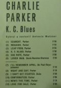 Charlie Parker-K.C.Blues