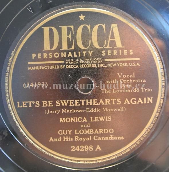 Monica Lewis And Guy Lombardo And His Royal Canadians