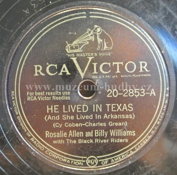 Rosalie Allen And Billy Williams