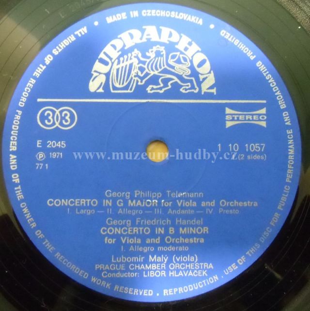 Georg Philipp Telemann / Georg Fridrich Handel