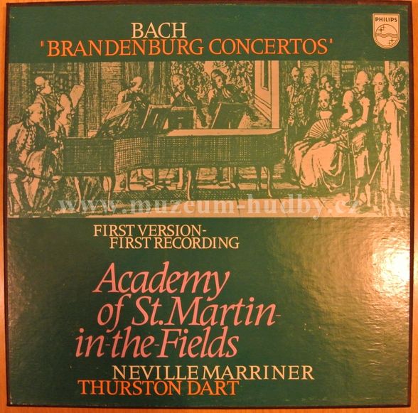 Johann Sebastian Bach -  Academy Of St. Martin-in-the-Fields, The,  Neville Marriner