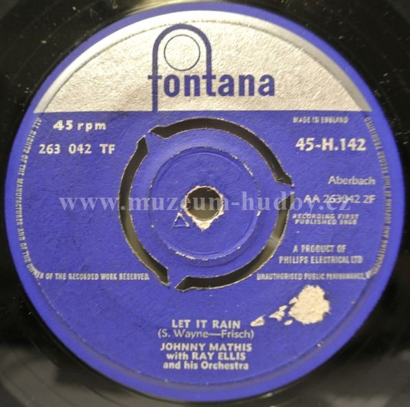 Johnny Mathis With Ray Ellis And Orchestra