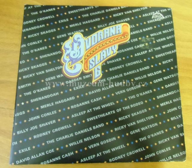 W.Nelson, Ricky Van Shelton, J.Conlee, R.Cash, D.A.Coe, M.Haggard..