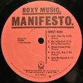 Roxy Music-Manifesto