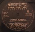 Satoshi Tomiie Featuring Arnold Jarvis ‎-And I Loved You
