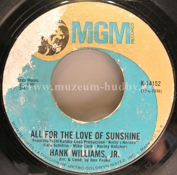Hank Williams, Jr. With The Mike Curb Congregation